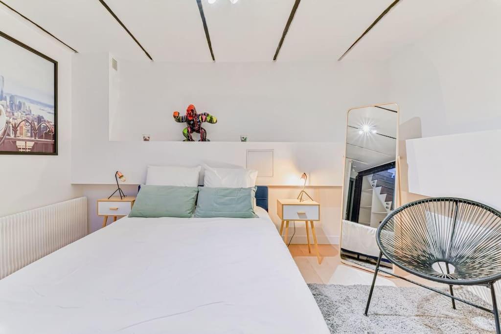 Renovated Design Apartment In Montparnasse Paris Exterior foto